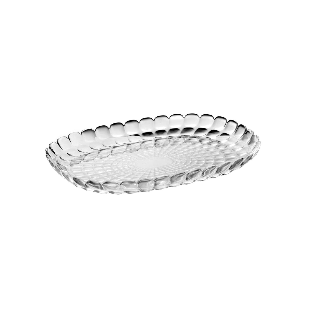 Guzzini - Tiffany, Tablett L - Transparent, 45 x 31 x h4,5 cm - 27960000 L Transparent, L Transparen