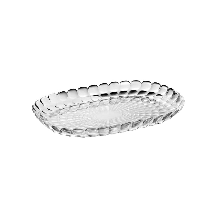 Guzzini - Tiffany, Tablett L - Transparent, 45 x 31 x h4,5 cm - 27960000 L Transparent, L Transparen
