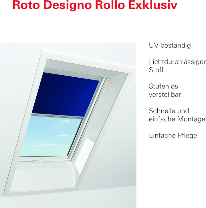 Original Roto Rollo Exclusiv ZRE für Roto Dachfenster Tageslichtrollo Führungsschiene Silber Für Rot