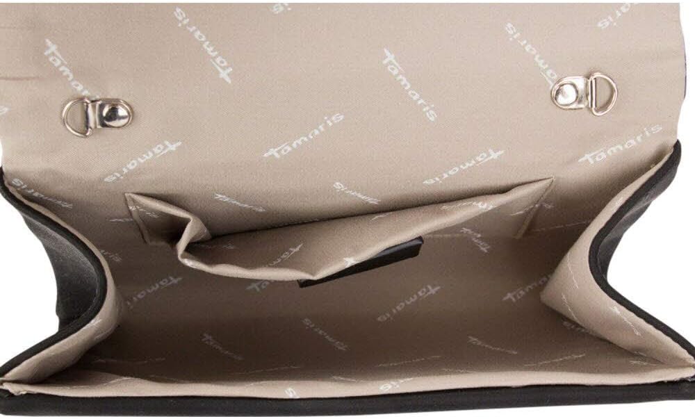 Tamaris Clutch TAS Amalia 30451 Damen Handtaschen Uni black 100 Einheitsgrösse Black 100, Einheitsgr