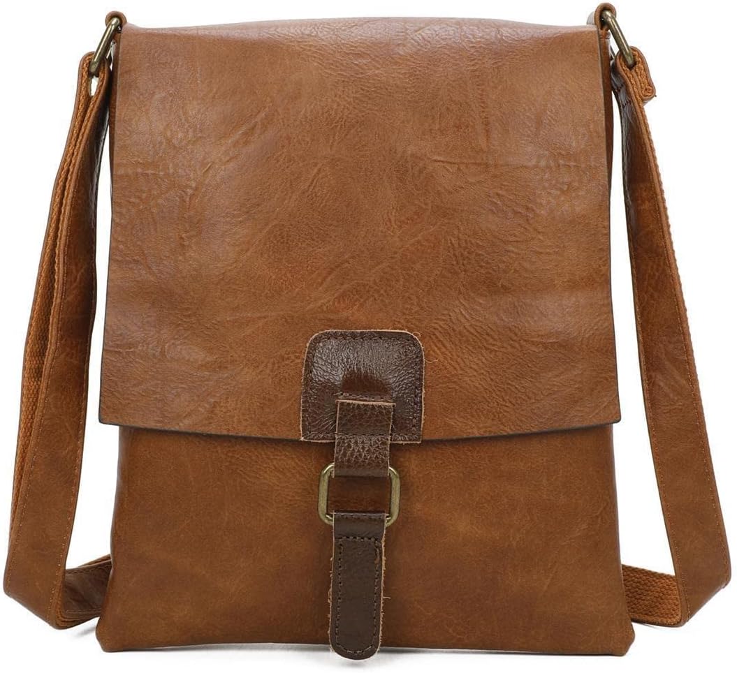 ITALYSHOP24 OBC Damen Tasche Crossbody Handtasche Messenger Schultertasche Umhängetasche Shopper Tab