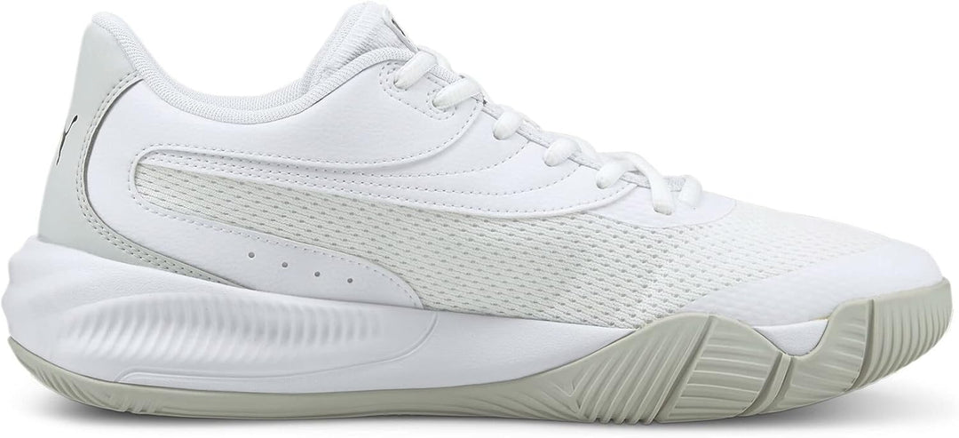 PUMA Unisex Triple Basketballschuh 48.5 EU Puma White Puma Black, 48.5 EU Puma White Puma Black