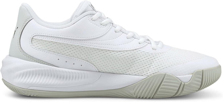 PUMA Unisex Triple Basketballschuh 48.5 EU Puma White Puma Black, 48.5 EU Puma White Puma Black