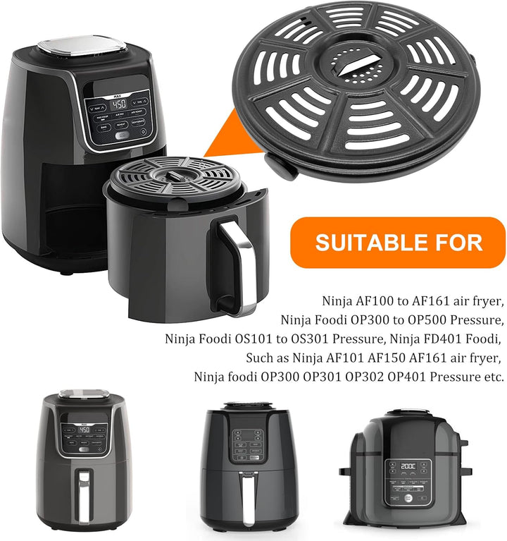 Heissluftfritteuse Backblech für Ninja AF100EU 3,8L 4-in-1 & AF160EU 5,2L 6-in-1 Luftfritteusen 21 c