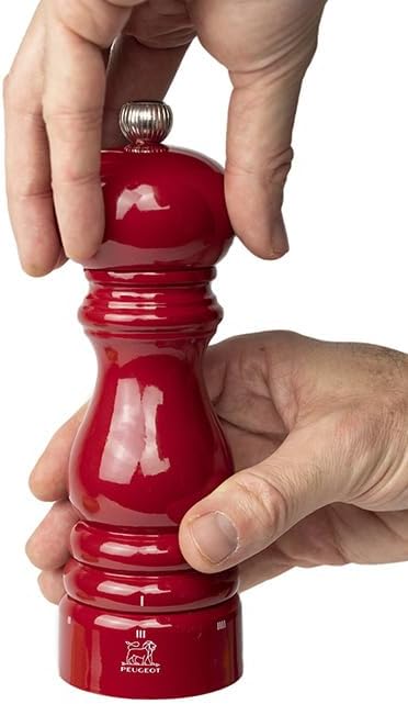 PEUGEOT - Salzmühle Paris u'Select 18 cm - ParisRama - 6 voreingestellte Mahlgrade - Aus PEFC-zertif