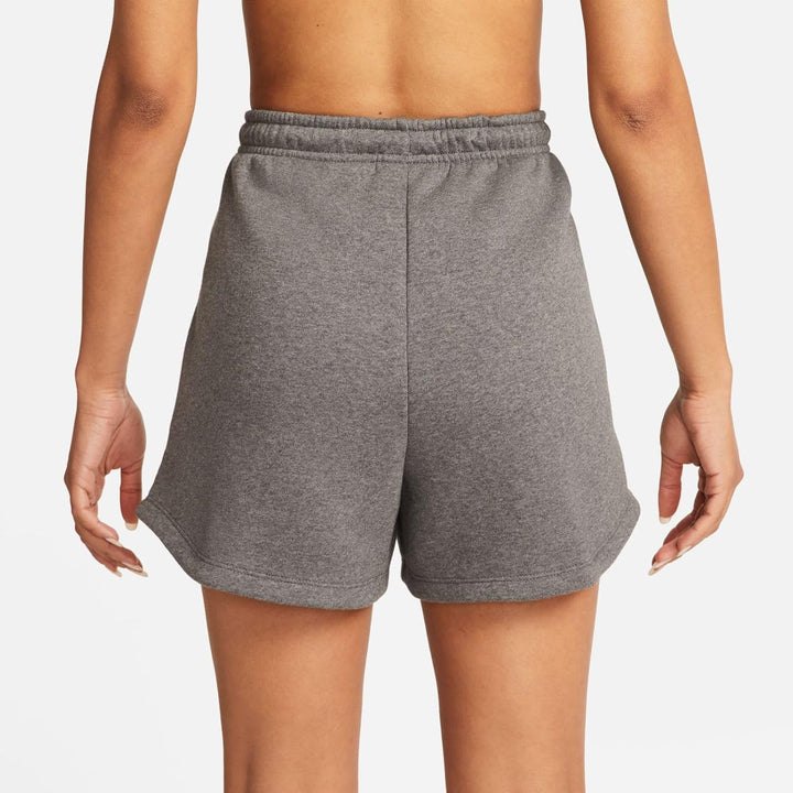 Nike Damen Shorts W Nk FLC Park20 Short Kz S Charcoal Heathr/White/White, S Charcoal Heathr/White/Wh