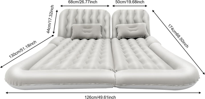 FUNYSF Auto Luftmatratze SUV aufblasbare Bett aufblasbare Camping Bett Combo Portable Bett, abnehmba