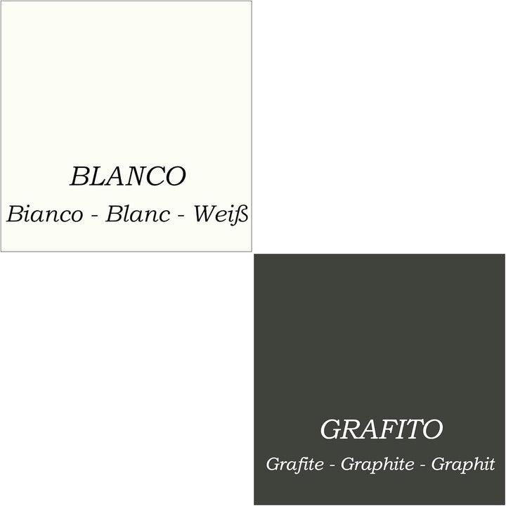 Henor TV-Ständer aus FSC® Holz, TV-Bildschirmerhöhung, 85 x 35 x 12 cm, Tragkraft 50 kg, Graphit 85x