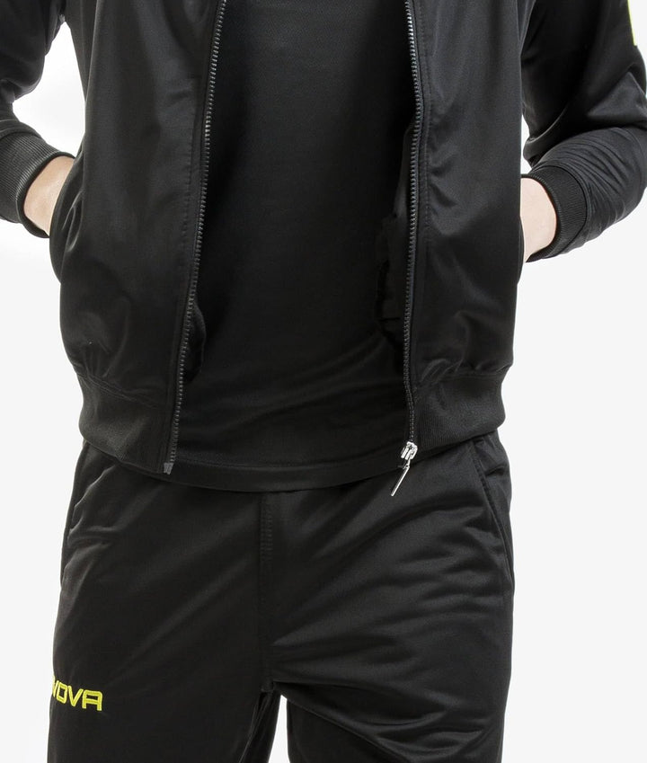 Givova Tr033 Feldanzug S-L puma black-asphalt, S-L puma black-asphalt