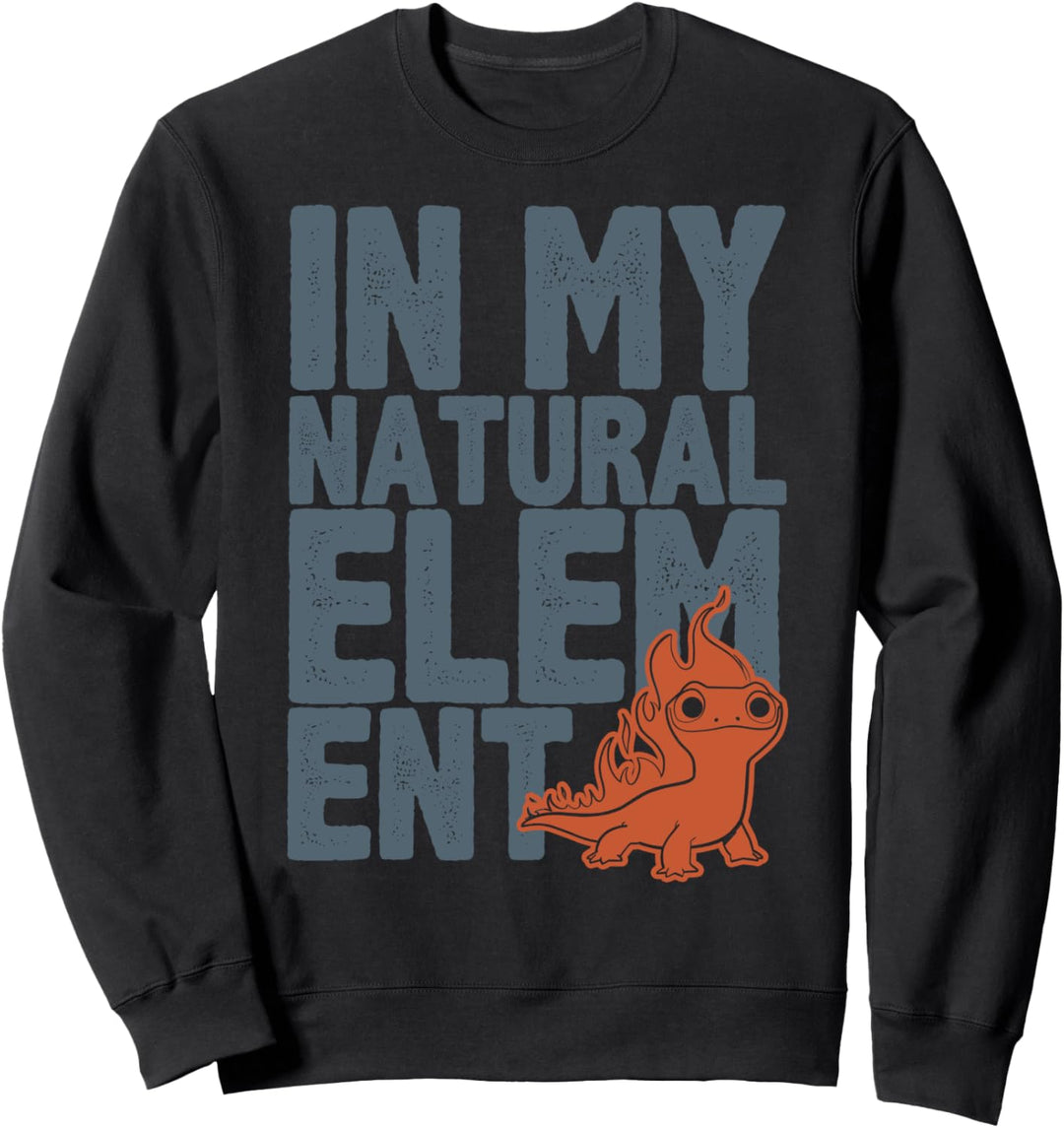 Disney Frozen 2 Bruni In My Natural Element Stamp Sweatshirt