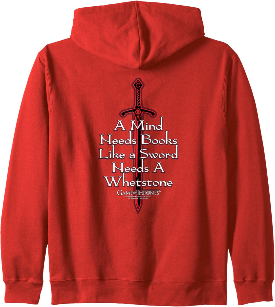 Game of Thrones The Mind Needs a Book Kapuzenjacke