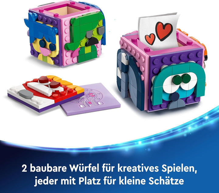 LEGO ǀ Disney Alles Steht Kopf 2 Stimmungswürfel von Pixar, Bauset zum Film für Kinder mit den Chara