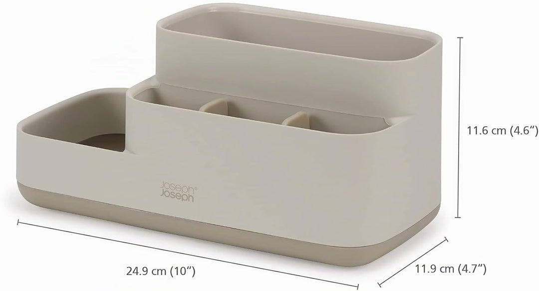 Joseph Joseph EasyStore - Bad Aufbewahrung Caddy Organizer für Badezimmerzubehör - Mattes Finish, Be