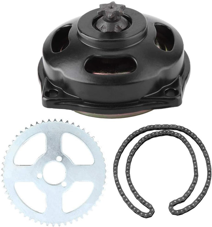 Pocket Bike Kupplungsglocke Mit Kettenrad Und Kette - Motorrad Kettenrad Kit Antriebssystem T8F Kett
