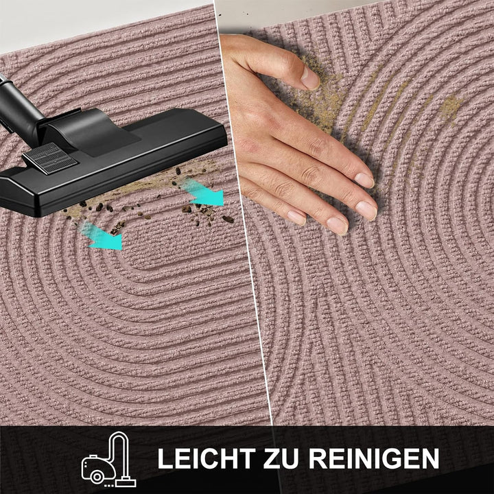 Fussmatte 60x90 cm Innen und Aussen - rutschfeste Schmutzfangmatte - Waschbar Fussmatte, Wasserdicht