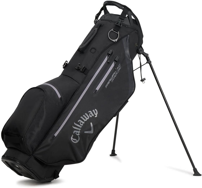 Callaway Golf Unisex Fairway C Hyper Dry 23 EU wasserdichte Standtasche Schwarz, Schwarz