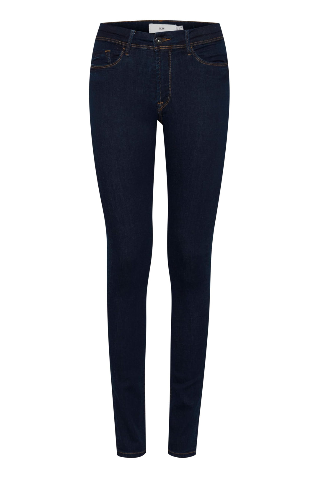 ICHI IHERIN IZARO Light Blue Bleached Damen Jeans Denim Hose mit Stretch Enger Schnitt 26W / 32L Bla