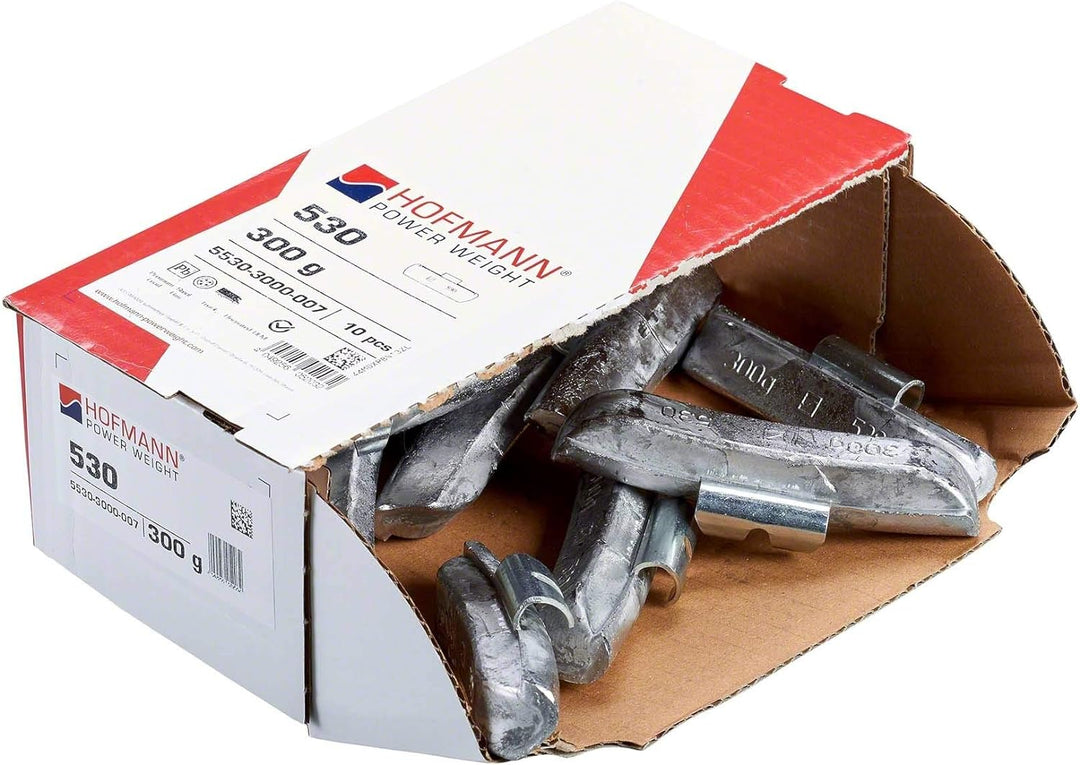 Hofmann Power Weight 5530-3000-007 Typ 530 Auswuchtgewicht LKW Schlaggewichte Stahl Felgen, 300 g, x