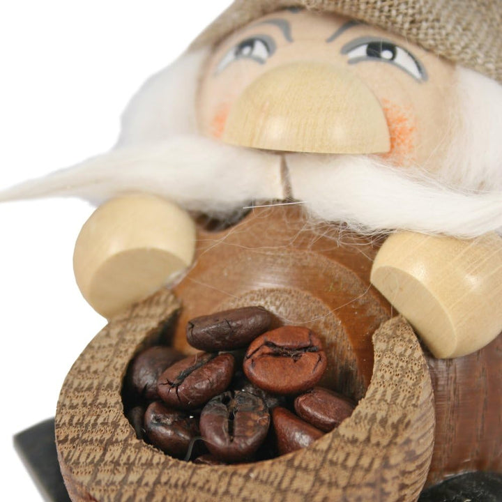 Seiffener Volkskunst | Räuchermann Figur | Duftzwerg 19 cm | Räucherfigur | Räuchermännchen Erzgebir