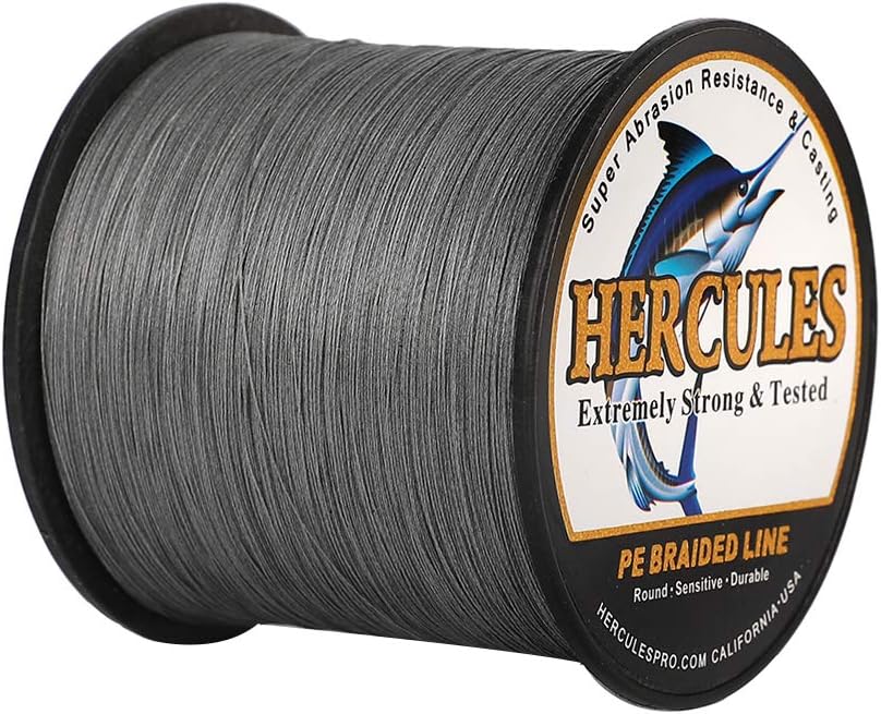 Hercules Super Cast 100m - 2000m 109-2196 Yards Geflochtene Angelschnur 6lb - 100lb Test für Salzwas