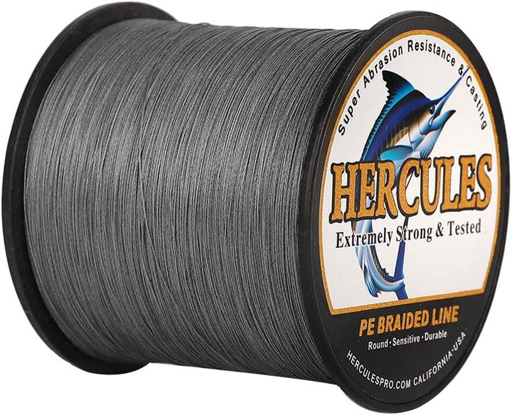 Hercules Super Cast 100m - 2000m 109-2196 Yards Geflochtene Angelschnur 6lb - 100lb Test für Salzwas