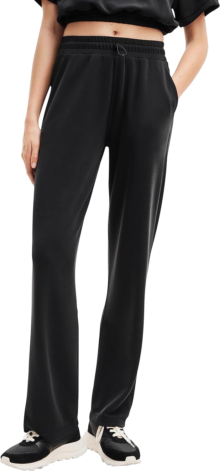 Desigual Damen Pinko Casual Pants L Schwarz, L Schwarz