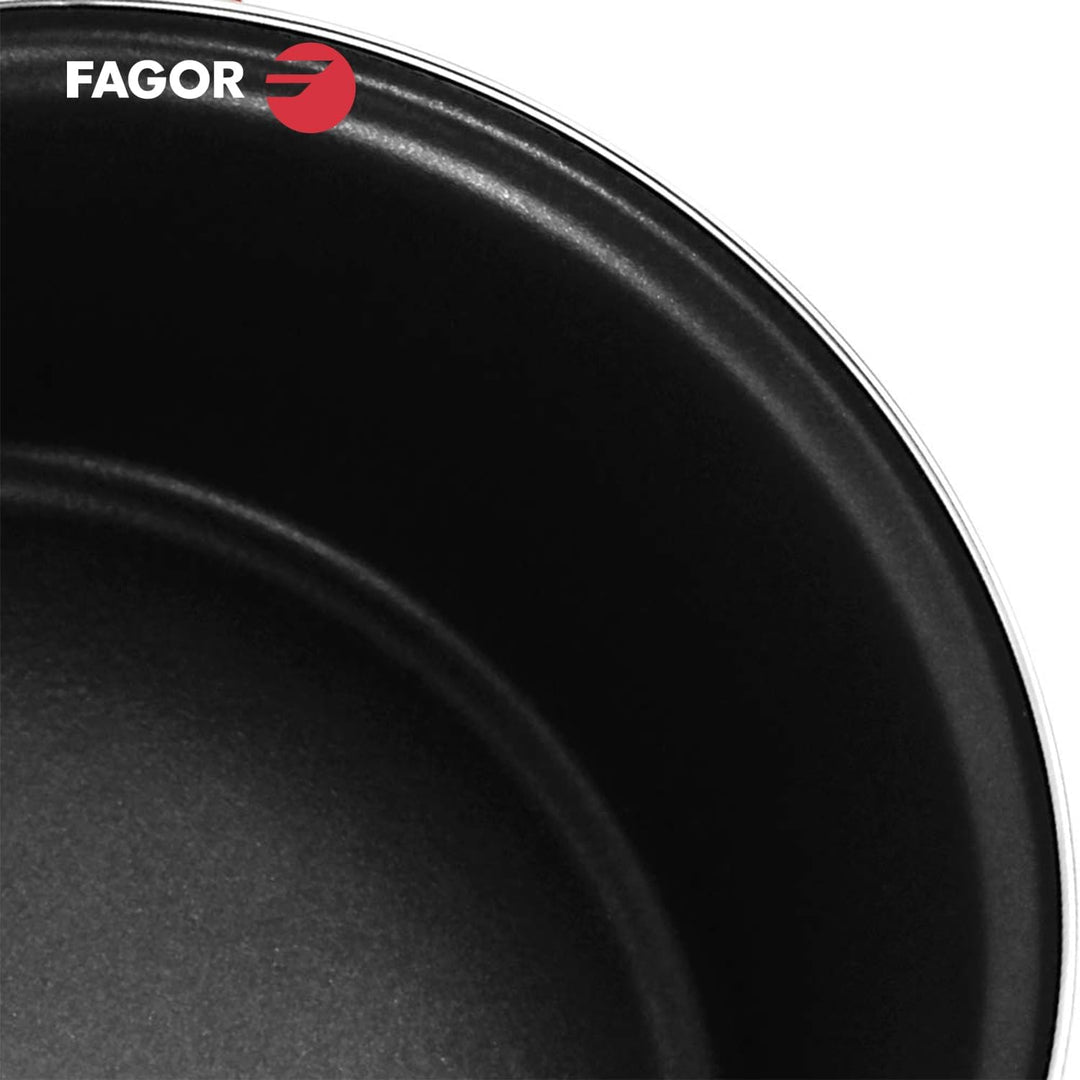Fagor 78574 Optimax 430 Aisi Steel, Red, D 24 cm, Polyester