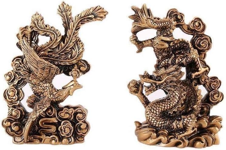 Drachenpaar Feng Shui Drache Phönix, Drache Phönix