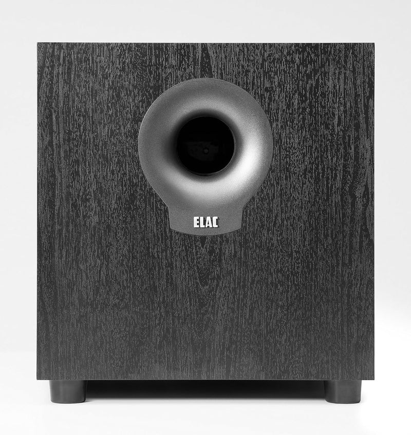 ELAC Debut Subwoofer S10.2, aktiver Lautsprecher für die Musikwiedergabe über Stereo-Anlage, idealer