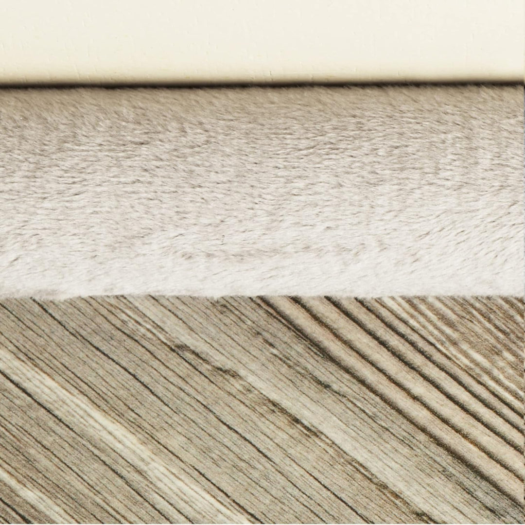 com-four® 2X Zugluftstopper für die Tür - Mikrofaser Türbodendichtung - Luftzugstopper mit Doppeldic