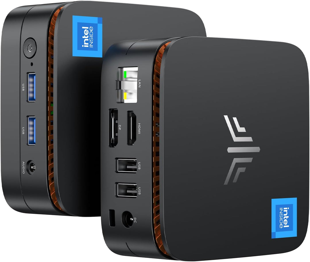 NiPoGi Mini PC Ιntel 12. Gen Alder Lake-N N100(Bis zu 3.4GHz) 16GB DDR4/512GB M.2 SSD,Mini Desktop P