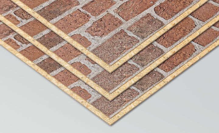 EGGER DecoWall DO004 Wismar Backstein - umweltschonende Alternative zu herkömmlichen Wandverkleidung