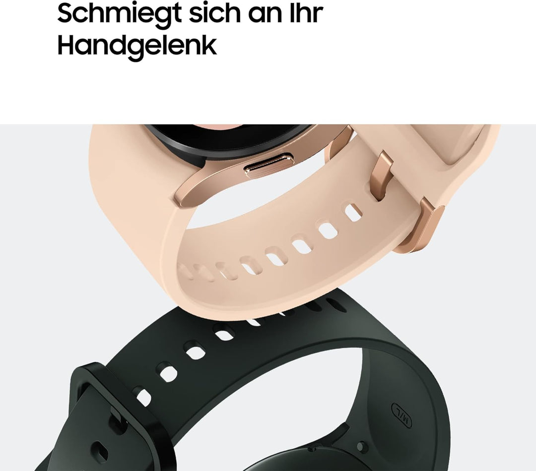 Samsung Sport Band ET-SFR86, Uhrenarmband für Galaxy Watch4 mit 20 mm Stegbreite, Grösse S/M, aus Fl