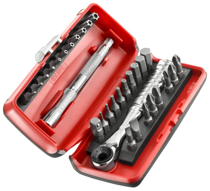 FACOM R.PEJ31 1/4" Knarren-Bit-Satz, 31-tlang, 1 Stück