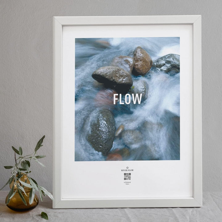 VALINA HÖRBAR RELAX | Hörbild | 3er-Set | Flow| Poster Poster / Papier 30cm x 40cm, Poster / Papier