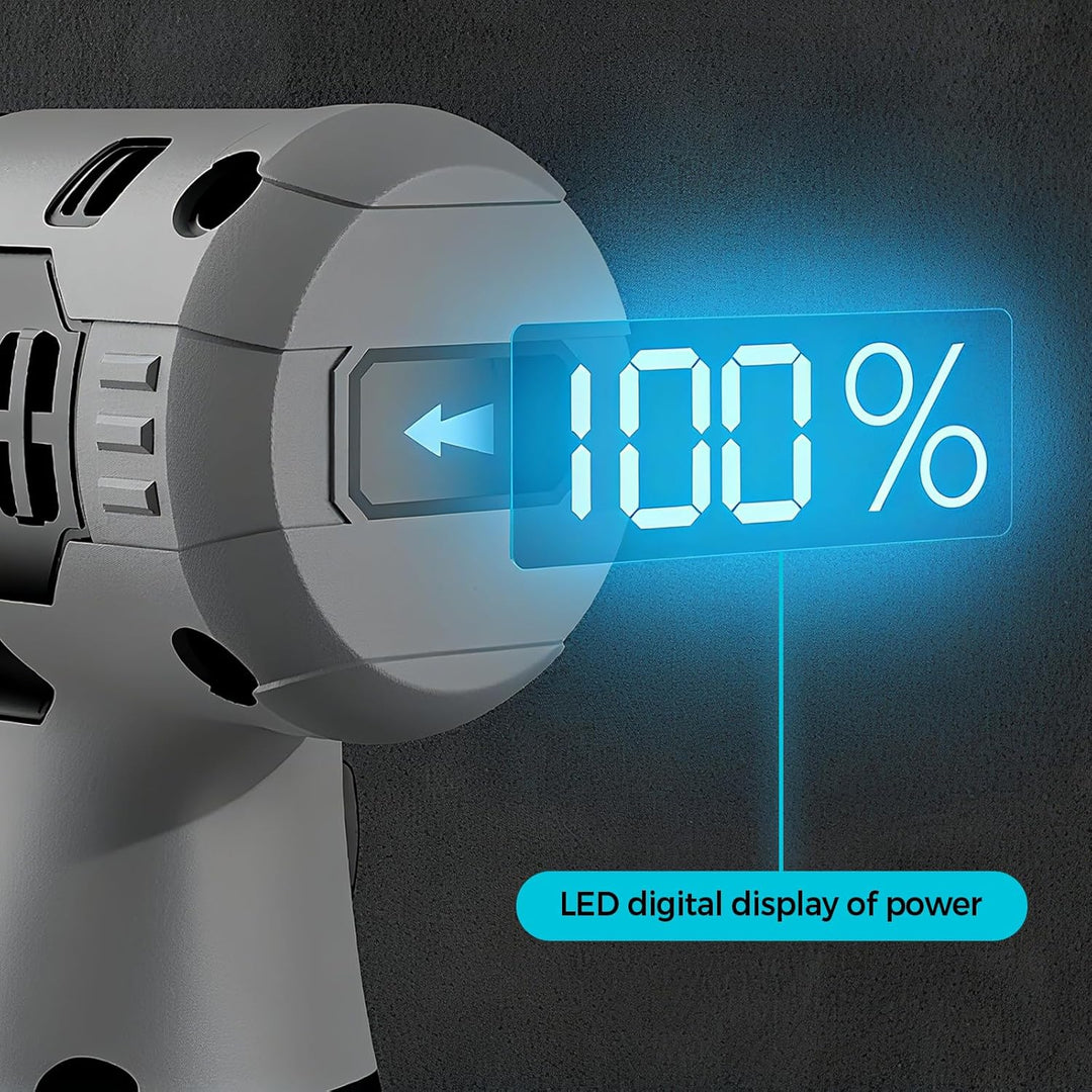 Akku Winkelschleifer, Mini Winkelschleifer Akku(76mm) Und Led-Digitalanzeige Der Leistung,16.8v Wink