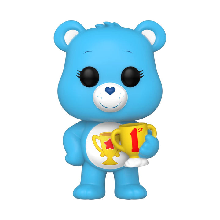 Funko Pop! Animation: CB40- Champ Bear - Beflockt CH - Care Bears - Vinyl-Sammelfigur - Geschenkidee