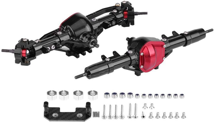 Dilwe Vordere Hinterachse Reifenantriebswelle für Axial SCX10 / D90 1/10 RC Auto