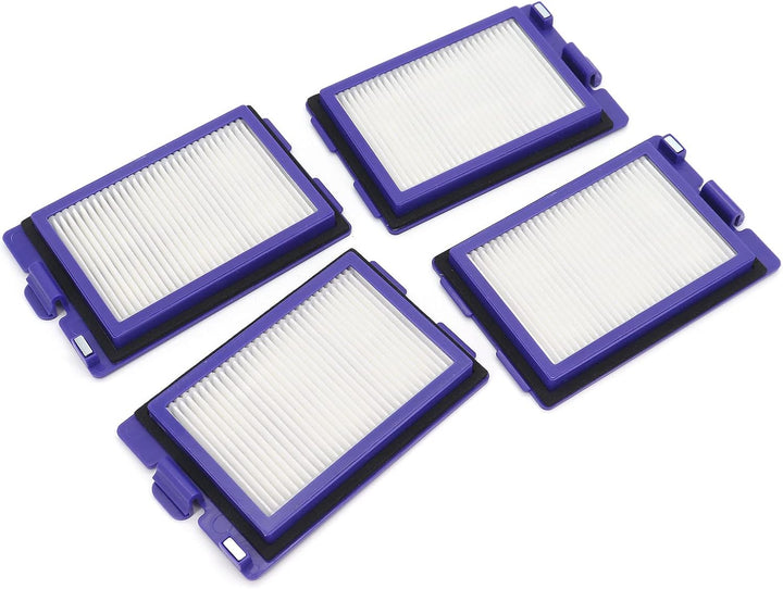 Ersatz Zubehör für Eufy RoboVac X8 Hybrid Saugroboter - 4 Seitenbürsten, 4 HEPA Filters, 4 Mikrofase