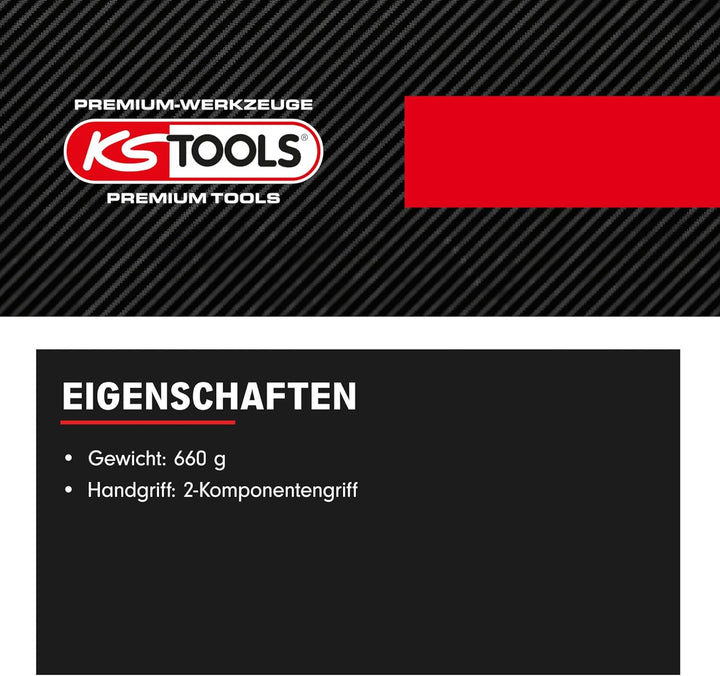 KS Tools Folienradierer 90mm 515.1285 6er Pack I Neutralfarbiger Aufkleber Entferner aus Gummi I Ver