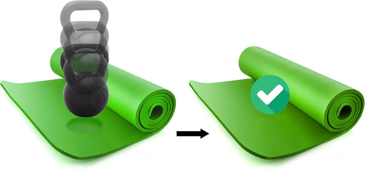 FIZYO FITYO Yogamatte Gymnastikmatte Fitnessmatte Trainingsmatte Turnmatte | für Yoga, Training, Erh