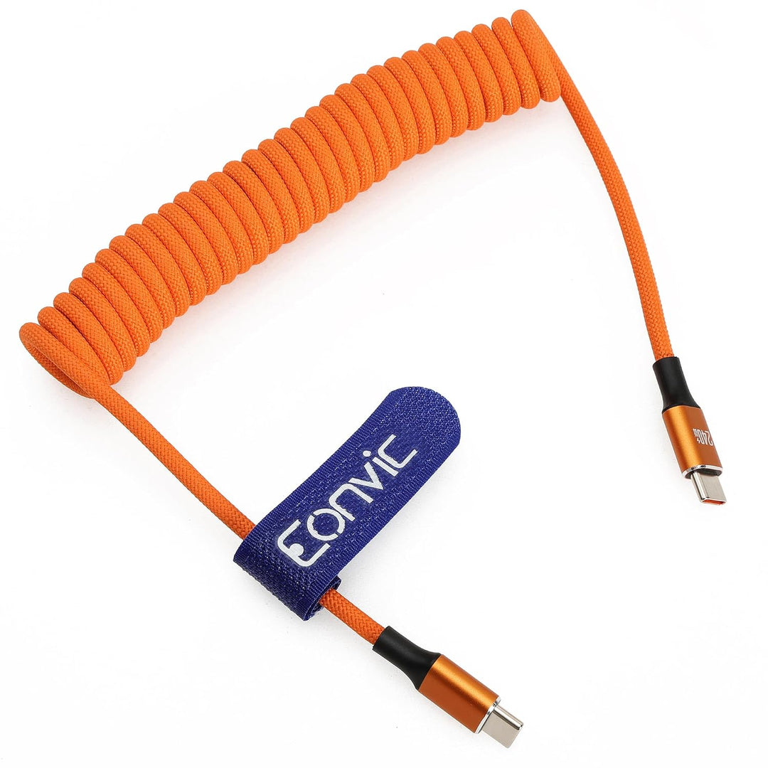 Haiwei Mate 60 Pro Switch USB C auf USB C, 240 W USB C auf USB C, schnelles Laden, geflochtenes Spir