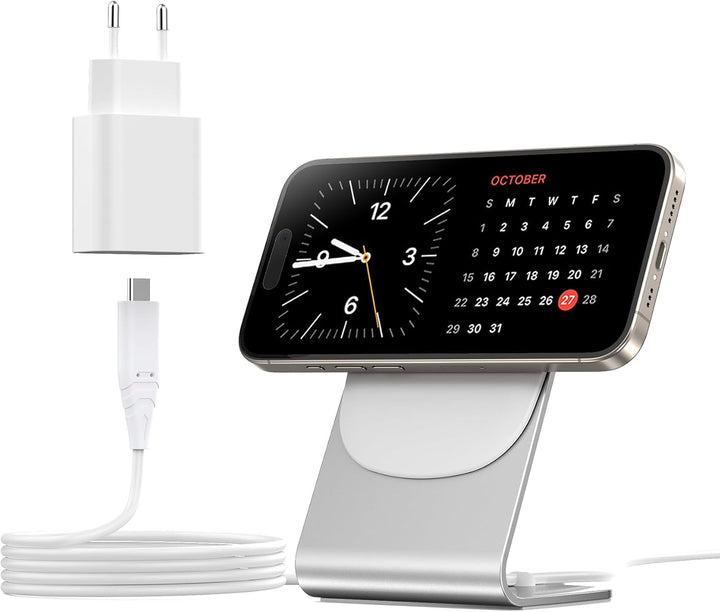 Wireless Charger Kompatibel mit Magsafe Ladegerät,iPhone ladestation,induktive ladestation,magnetisc