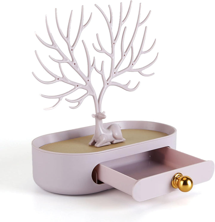MORE&LESS Aluminiumlegierung Griff Geweih Schmuck Display-Rack Baum Turm hängenden Ring Ohrringe Hal