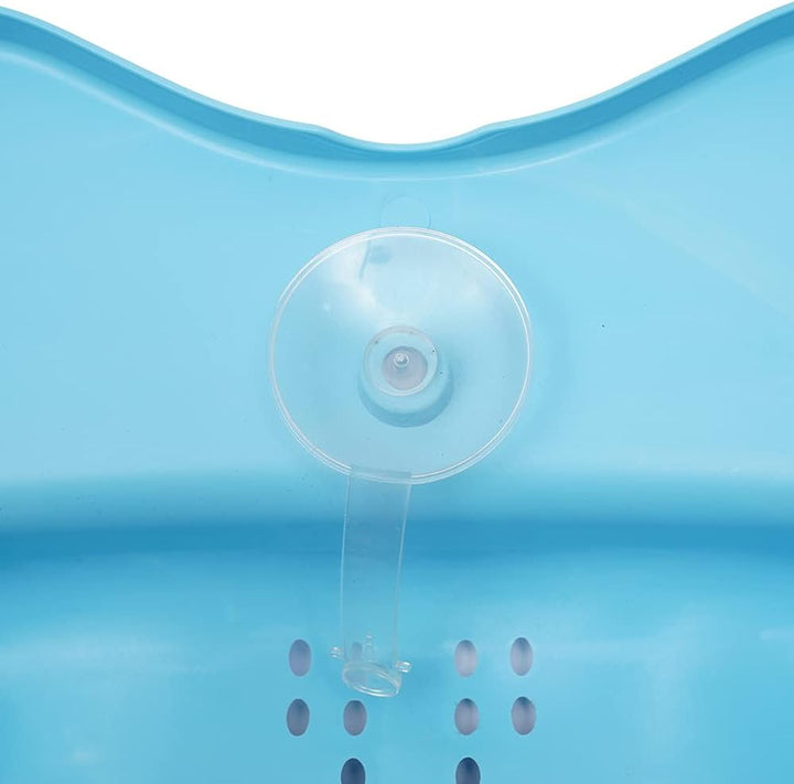Blau Mobile Faltbare Badewanne, Erwachsene Sauna Bad Klappbadewanne Wanne, Babyschwimmbecken für Bad