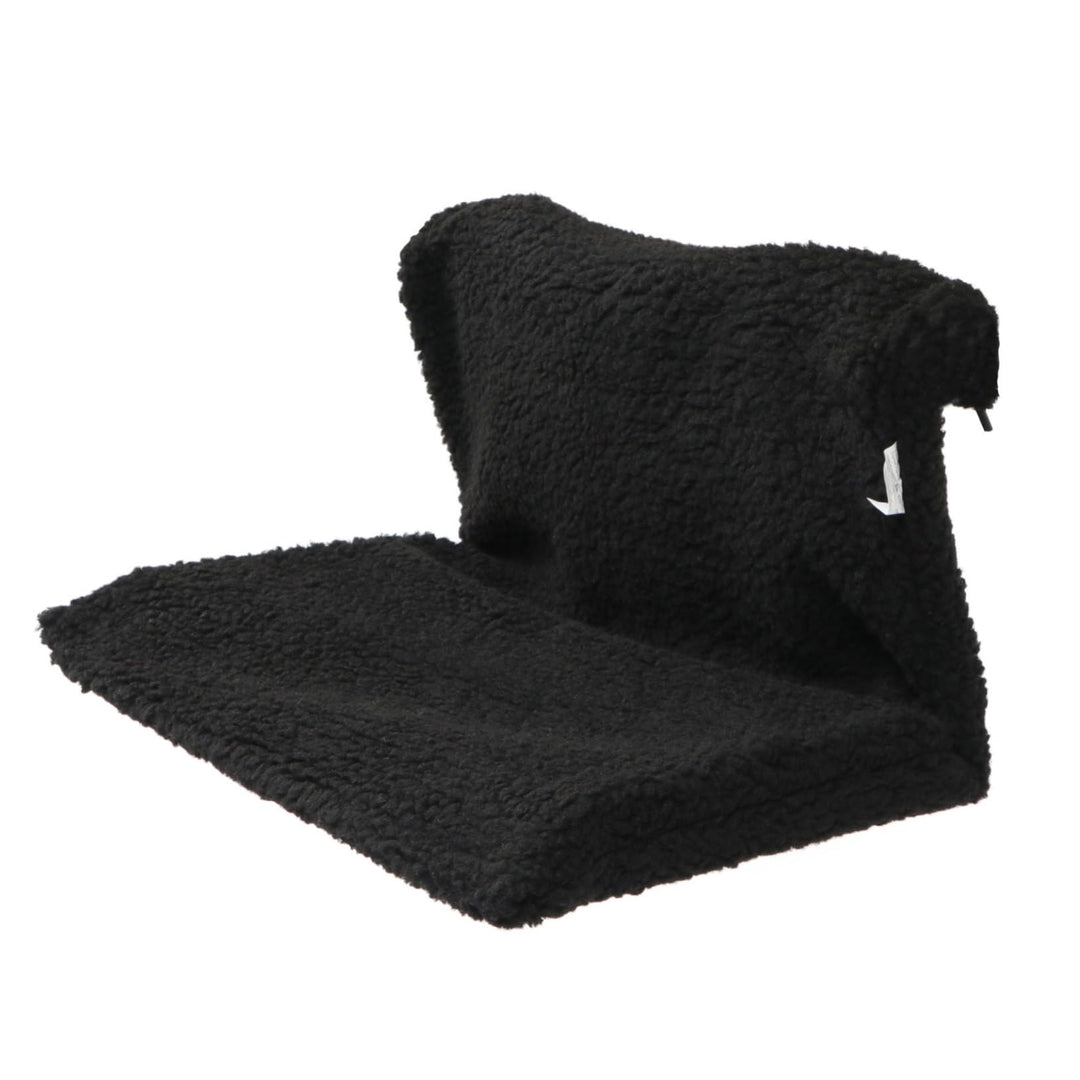 Toyvian Hängendes Heizkörperbett für Katzen Schwarzes Vlies Haustierbett mit Eisenrahmen für Winter