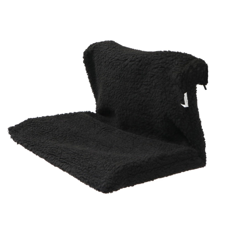 Toyvian Hängendes Heizkörperbett für Katzen Schwarzes Vlies Haustierbett mit Eisenrahmen für Winter