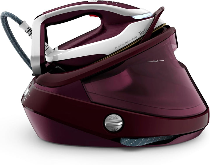 Tefal GV9810 Pro Express Vision Dampfbügelstation | Smart LED-Leuchte am Bügeleisen | leistungsstark