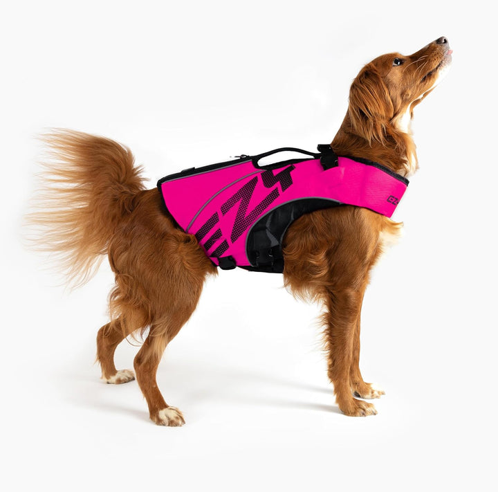EzyDog Premium Schwimmweste Hund - DFD X2 Boost Hundeschwimmweste - Rettungsweste für Hunde - Grösse