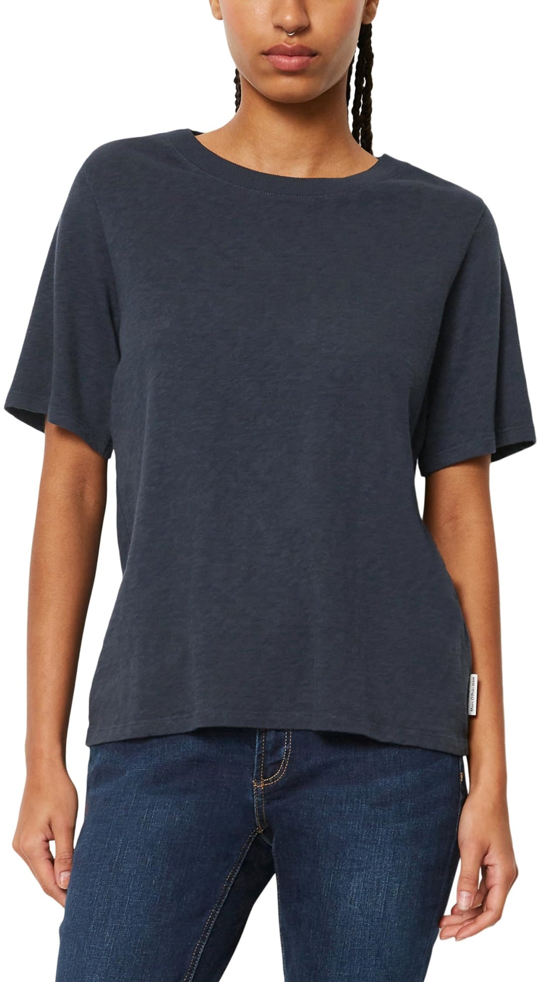 Marc O'Polo Damen T-Shirt XXS Blau, XXS Blau